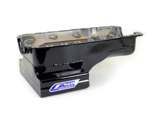 Canton 15-660BLK Oil Pan For Ford 351W For Front T Sump Street Road Race