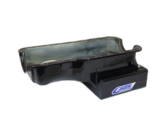 Canton 15-680BLK Oil Pan For Ford 351W Front Sump Road Race Pan