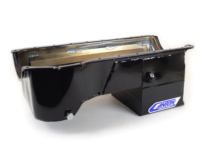 Canton 15-720BLK Oil Pan For Ford 351C Rear Sump Fox Body Conversion Street