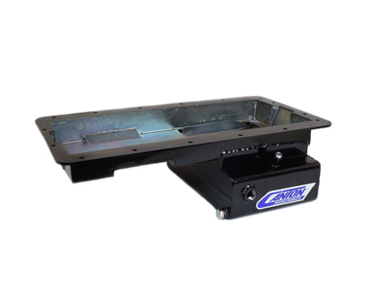 Canton 15-738BLK Oil Pan For Ford 5.0 Coyote Road Race Front T Sump Pan