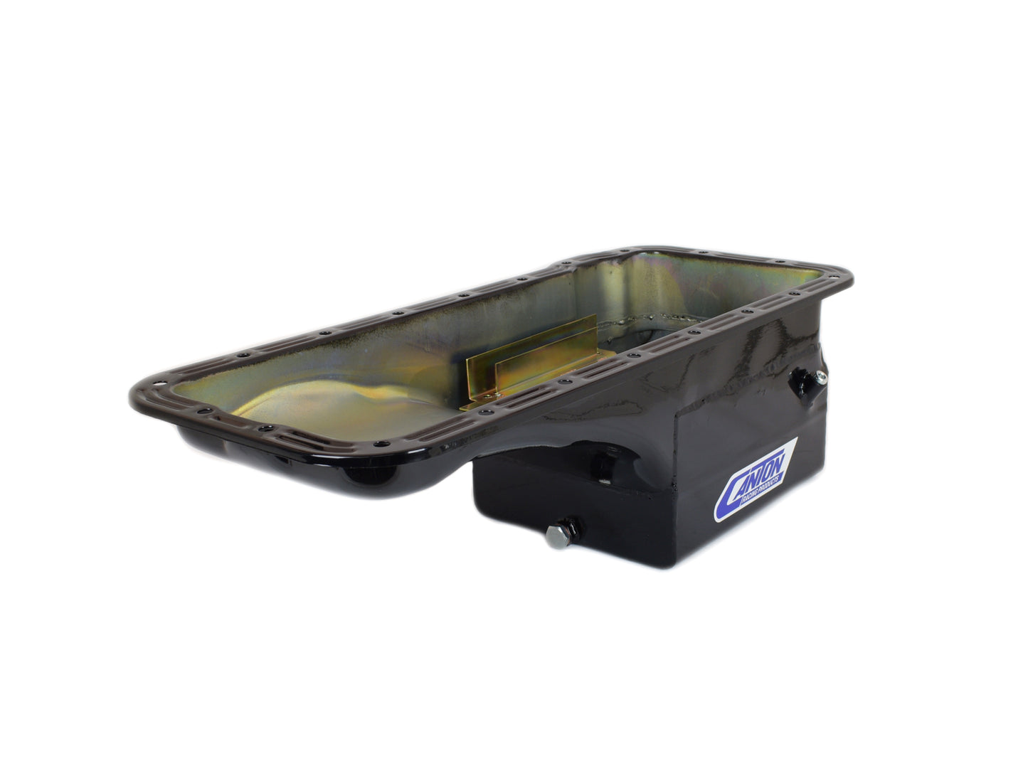 Canton 15-850BLK Oil Pan For Ford 332-428 FE Deep Front Sump Street Pan