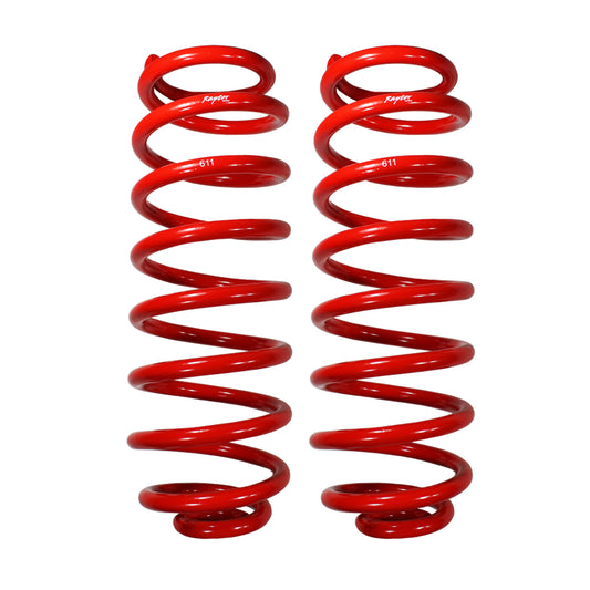 Raptor Series RSO Rear Coil Springs 3in Lift Red for 03-22 4Runner; 07-14 FJ Cruiser 150310-405200