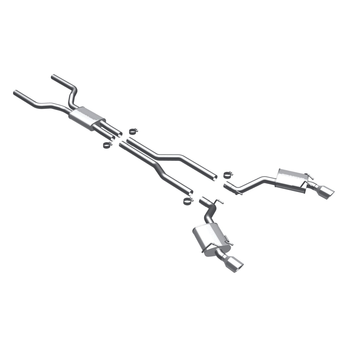 MagnaFlow 2010-2013 Chevrolet Camaro Street Series Cat-Back Performance Exhaust System MAGNAFLOW-15089
