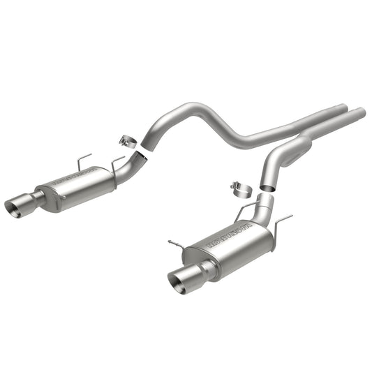 MagnaFlow 2013-2014 Ford Mustang Street Series Cat-Back Performance Exhaust System MAGNAFLOW-15149