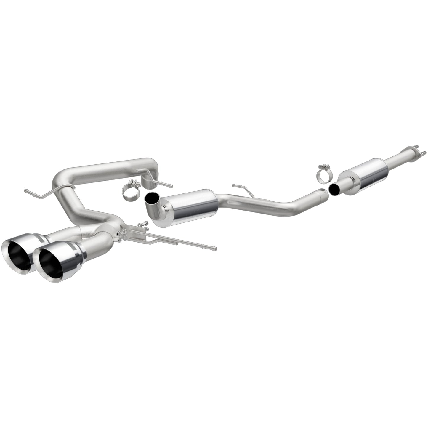 MagnaFlow 2013-2018 Ford Focus Street Series Cat-Back Performance Exhaust System MAGNAFLOW-15155