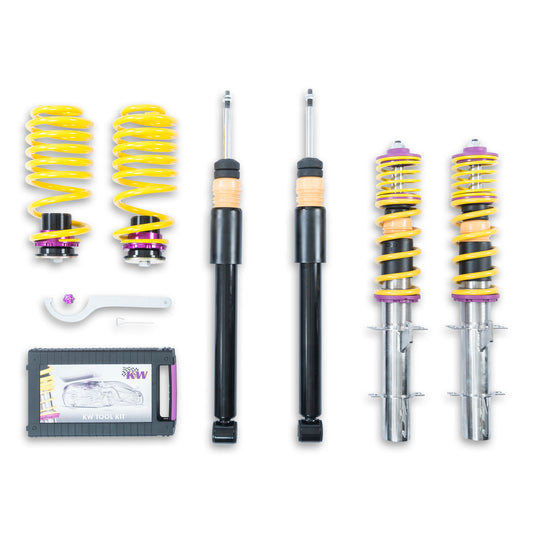 KW Suspensions 15210005 KW V2 Coilover Kit - Audi New Beetle (PC/VT; 9C); all excl. Convertible