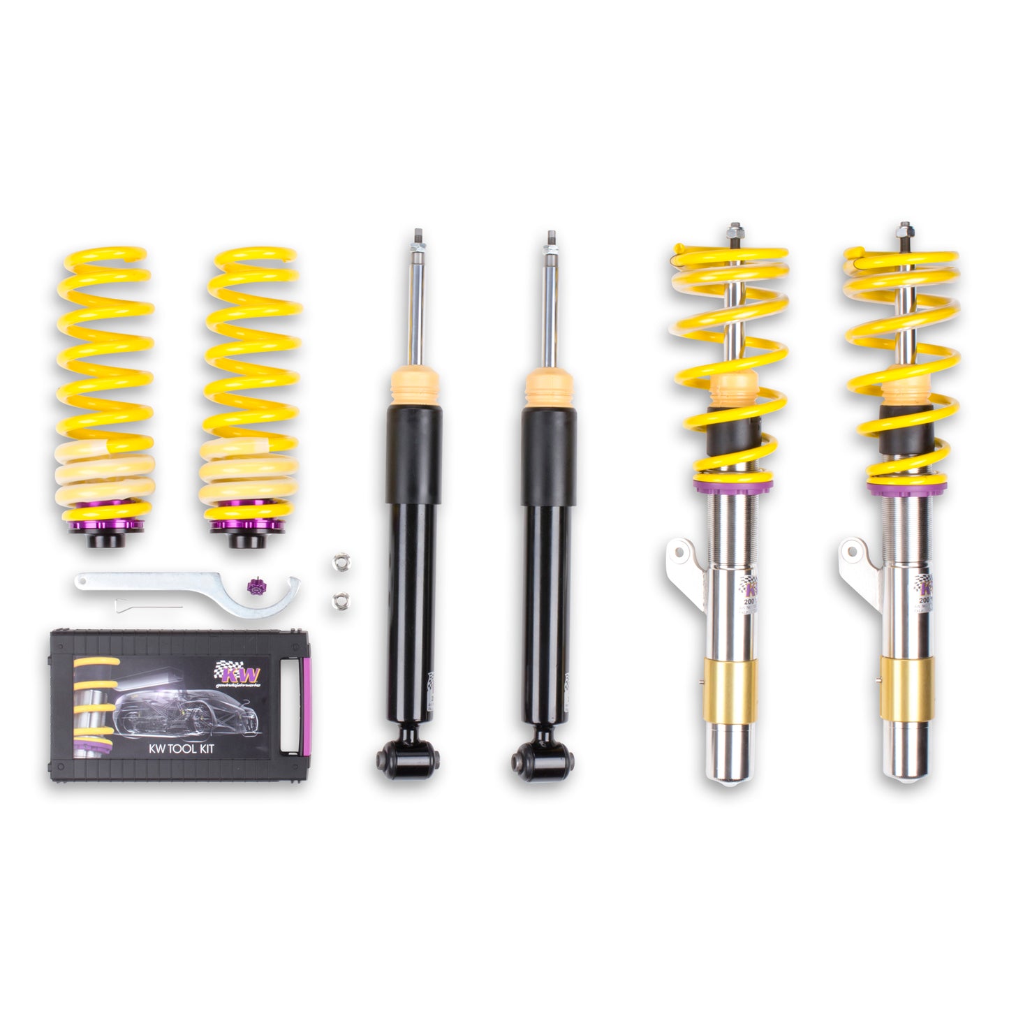 KW Suspensions 1522000D KW V2 Coilover Kit - BMW 3series F30 4series F32 2WD w/o EDC