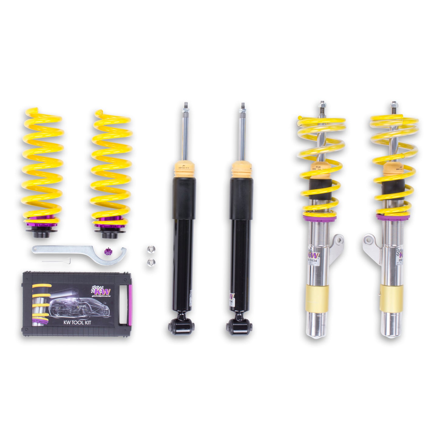 KW Suspensions 1522000F KW V2 Coilover Kit - BMW 3series F30 4series F32 2WD w/o EDC