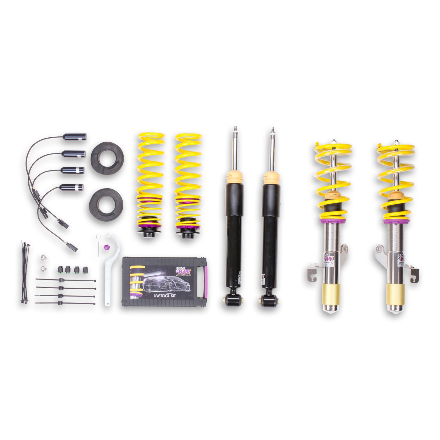 KW Suspensions 1522000T KW V2 Coilover Kit Bundle - BMW 3series F30 4series F32 AWD w/ EDC