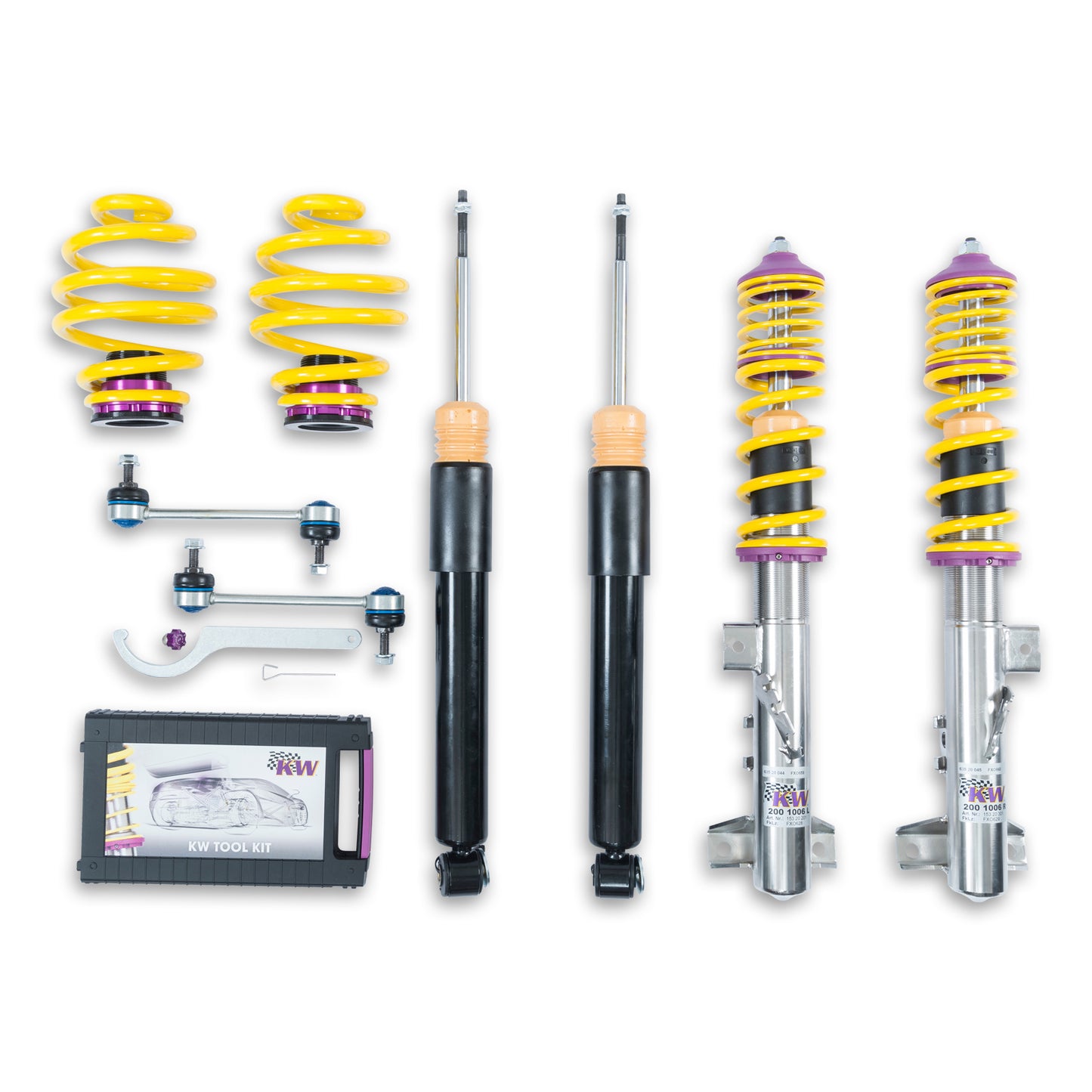 KW Suspensions 15220012 KW V2 Coilover Kit - BMW M3 E36 (M3B M3/B)