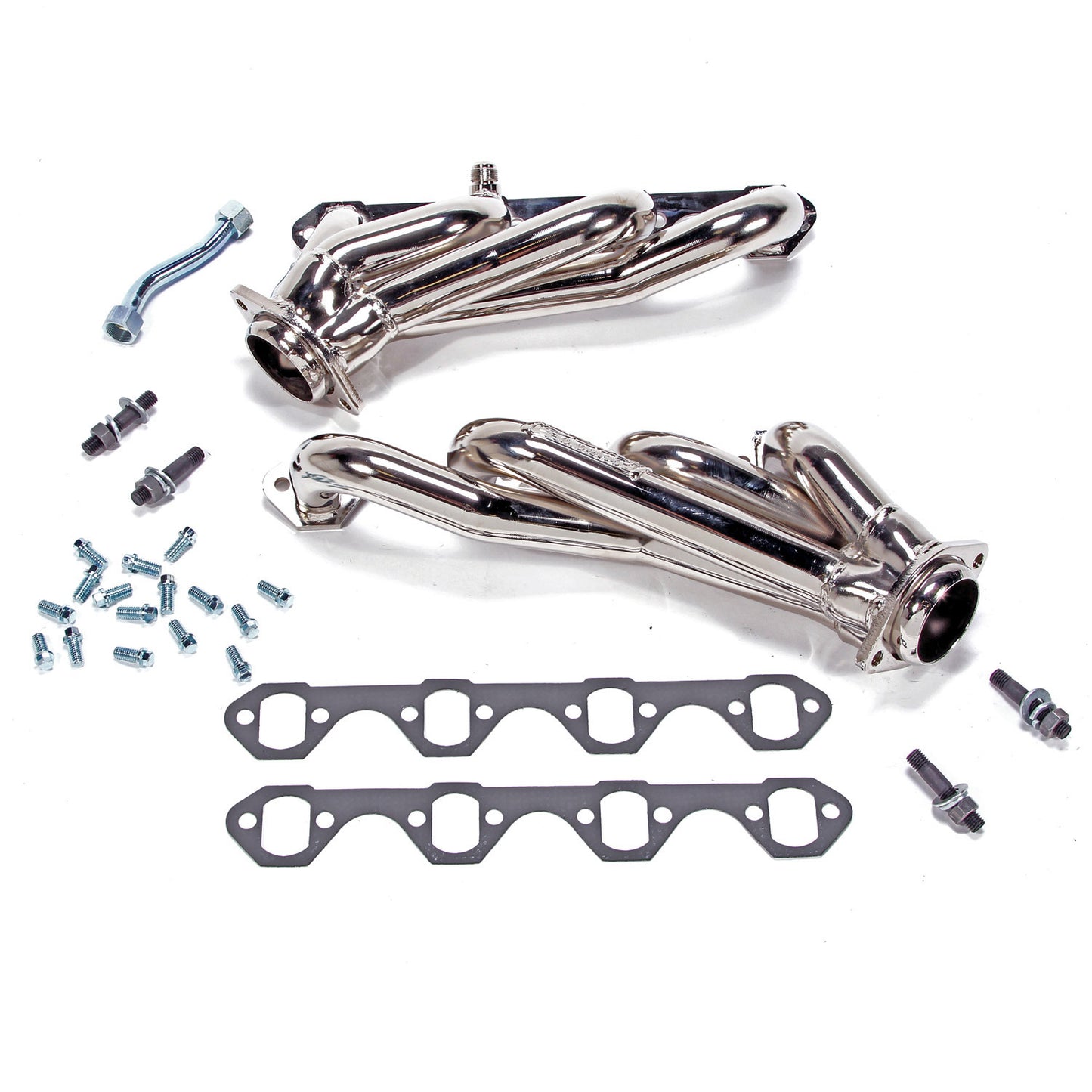 BBK MUSTANG 5.0 1-5/8 SHORTY HEADERS (CHROME) 1525
