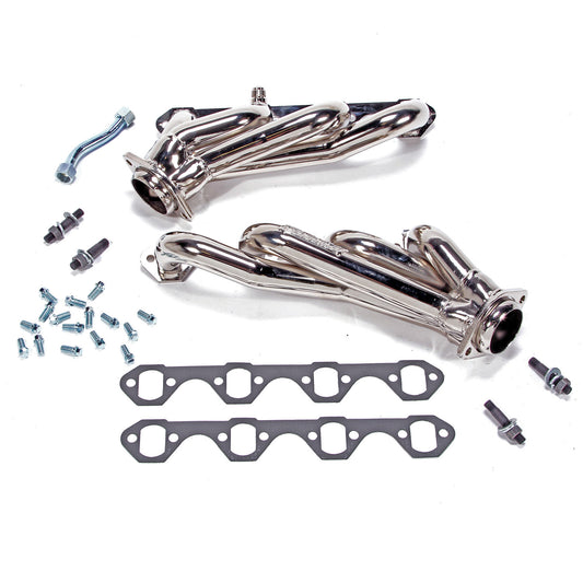 BBK MUSTANG 5.0 1-5/8 SHORTY HEADERS (CHROME) 1525