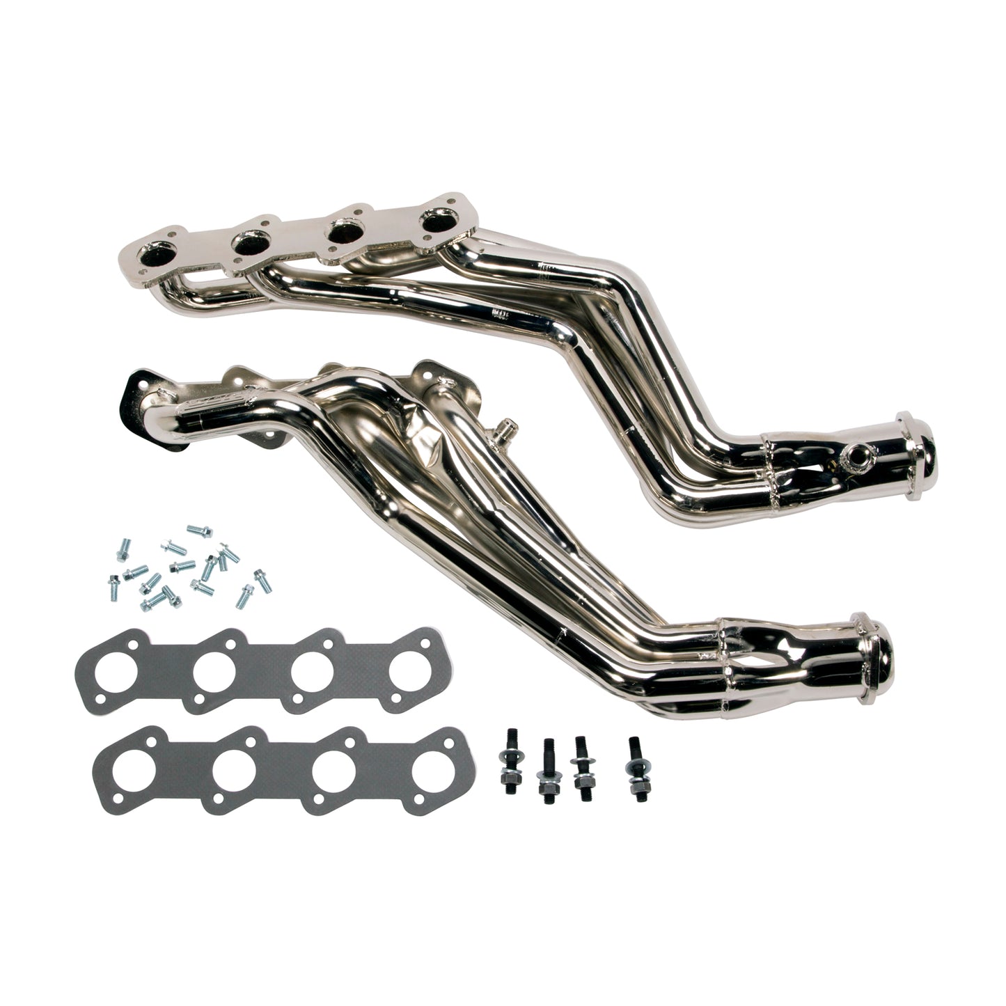 BBK MUSTANG 4.6L-2V GT/BULLIT 1-5/8 LONG TUBE HEADERS (CHROME) 1541
