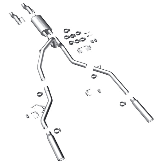 MagnaFlow 2011-2014 Ford F-150 Street Series Cat-Back Performance Exhaust System MAGNAFLOW-15460