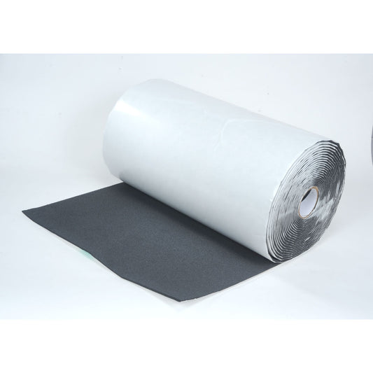 Hushmat 1/4in Silencer Megabond Thermal Insulating Self-Adhesive Foam Bulk Roll - 24inx50' ea 100 sq ft 22400