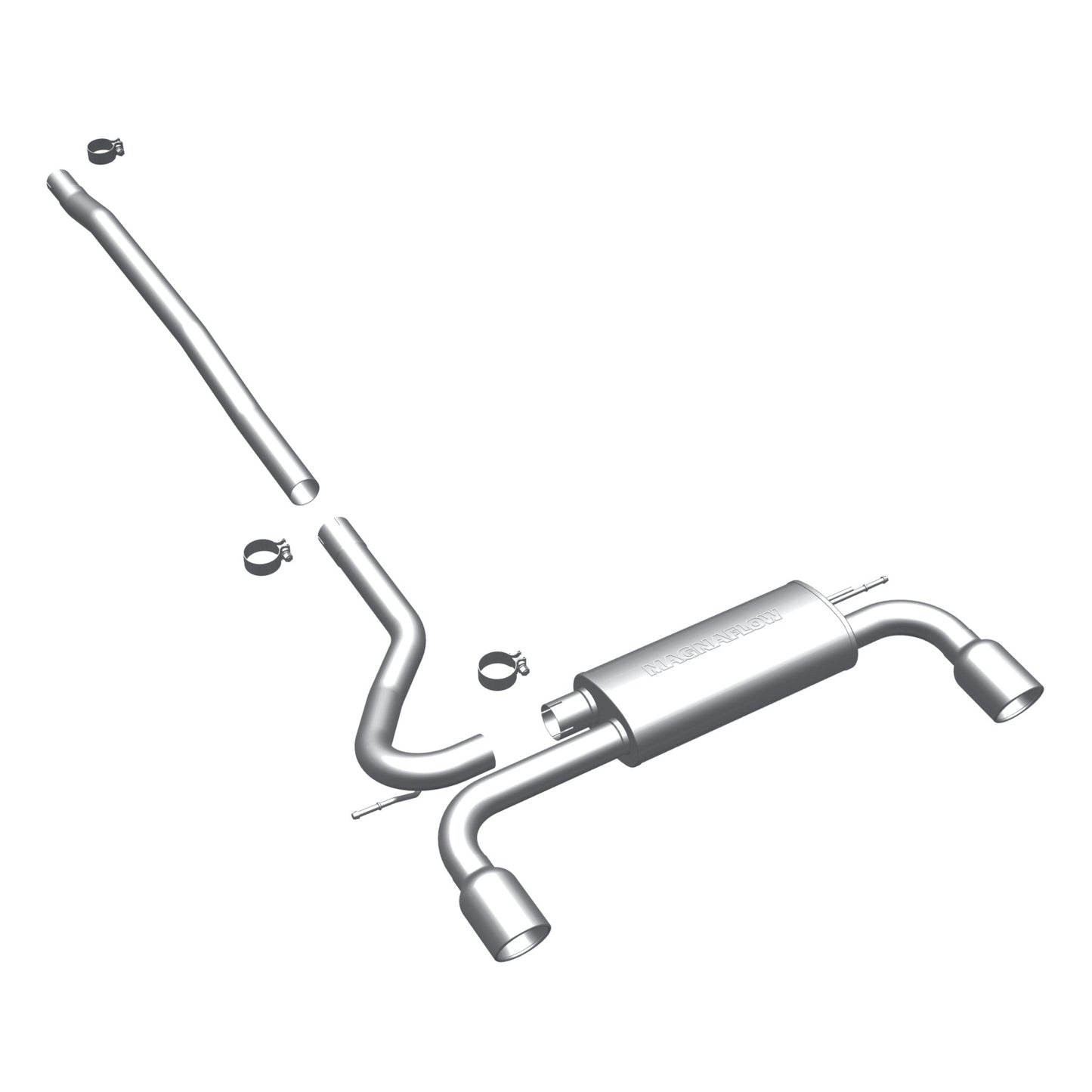 MagnaFlow Touring Series Cat-Back Performance Exhaust System 15490 MAGNAFLOW-15490