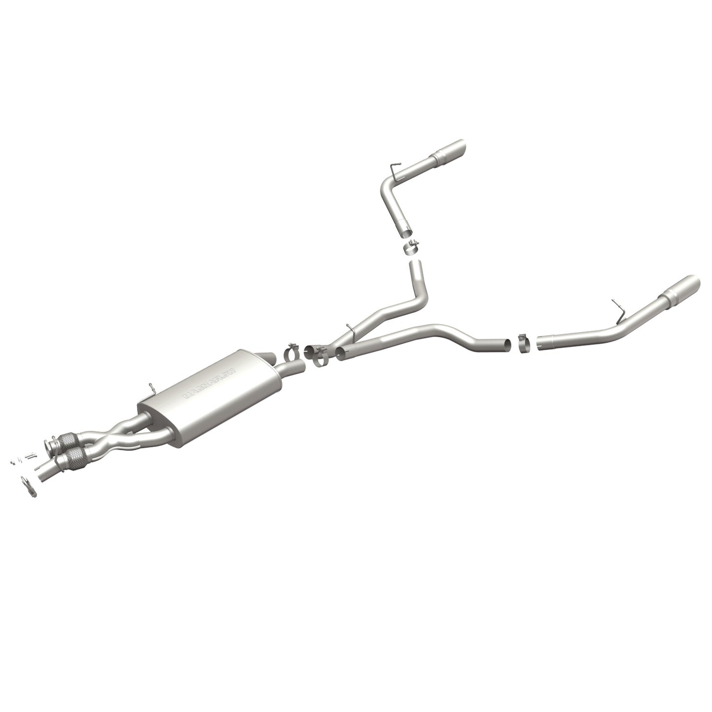 MagnaFlow 2010-2013 Land Rover Range Rover Sport Street Series Cat-Back Performance Exhaust System MAGNAFLOW-15579