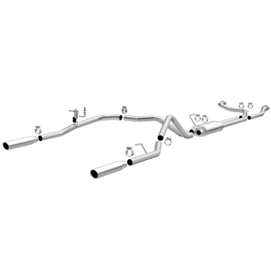 MagnaFlow 2007-2015 Nissan Titan Street Series Cat-Back Performance Exhaust System MAGNAFLOW-15582