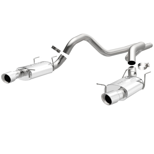 MagnaFlow 2011-2012 Ford Mustang Street Series Cat-Back Performance Exhaust System MAGNAFLOW-15589