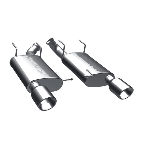 MagnaFlow 2011-2012 Ford Mustang Street Series Axle-Back Performance Exhaust System MAGNAFLOW-15595