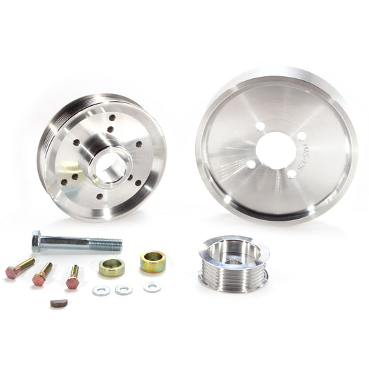 BBK MUSTANG GT/00-01 COBRA 3 PC UNDER DRIVE PULLEY KIT (ALUMINUM) 1559