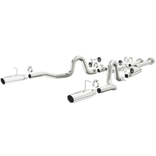 MagnaFlow 1994-1998 Ford Mustang Street Series Cat-Back Performance Exhaust System MAGNAFLOW-15638