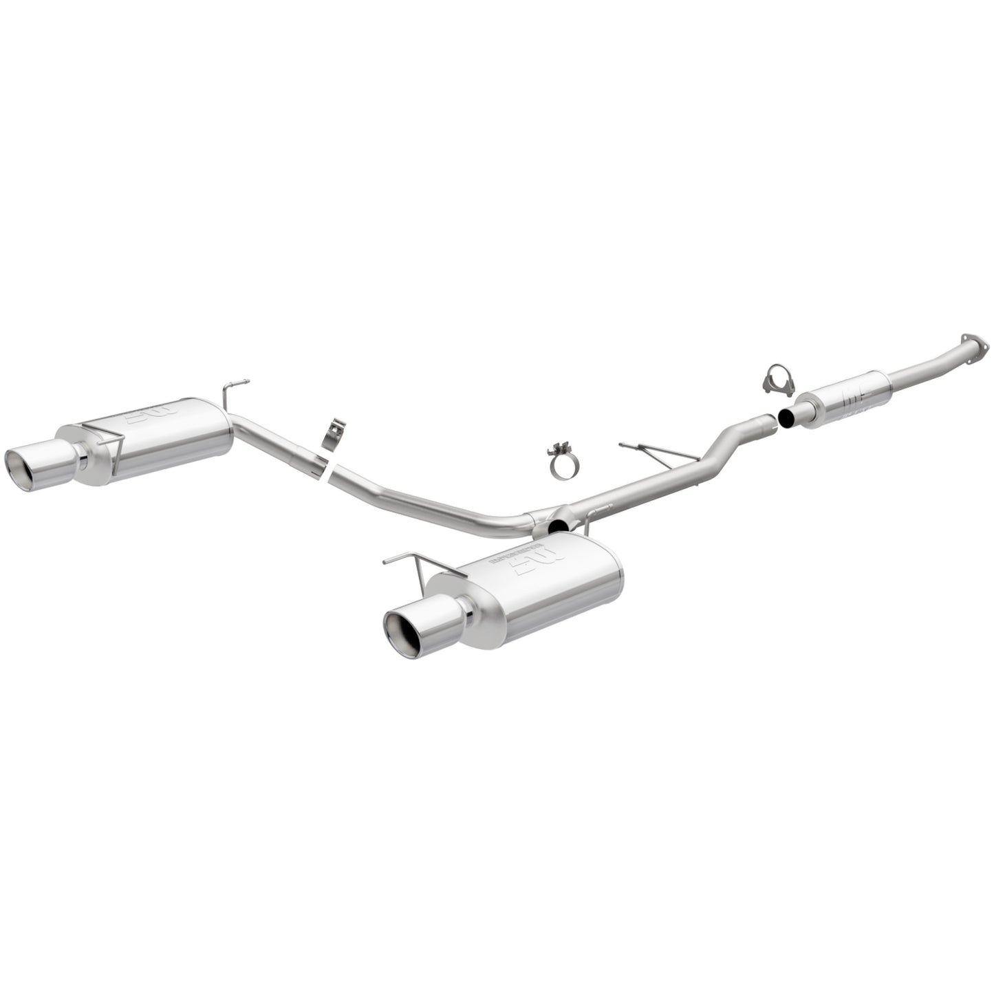 MagnaFlow 1998-2002 Honda Accord Street Series Cat-Back Performance Exhaust System MAGNAFLOW-15640