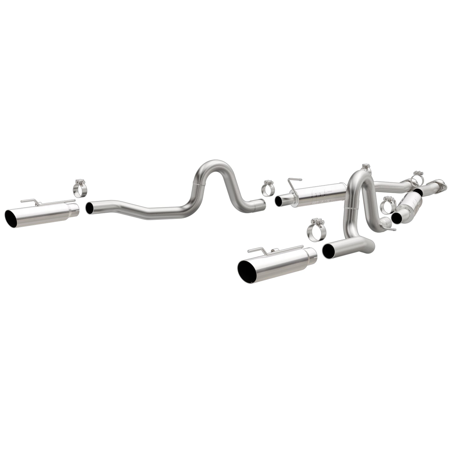 MagnaFlow 1999-2004 Ford Mustang Competition Series Cat-Back Performance Exhaust System MAGNAFLOW-15673