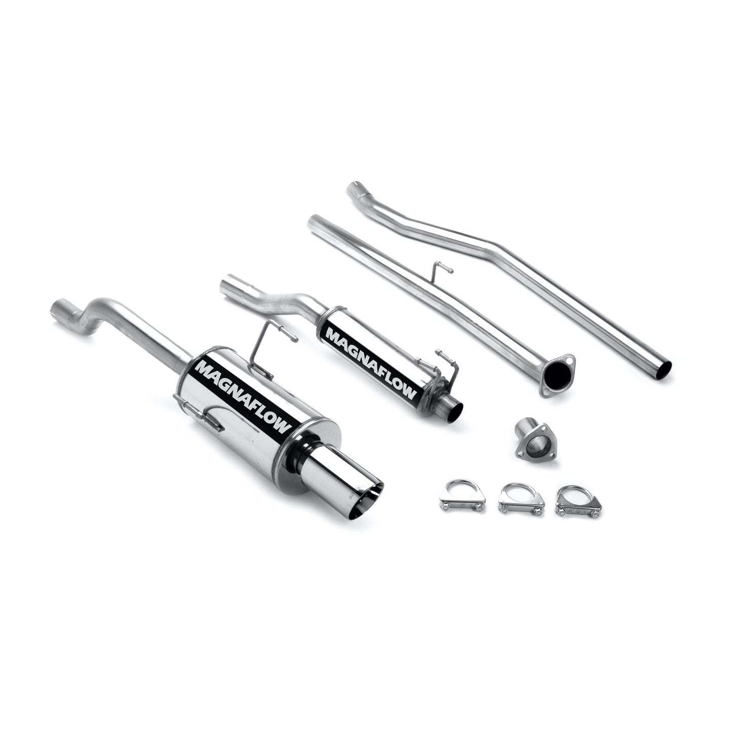 MagnaFlow 2001-2005 Honda Civic Street Series Cat-Back Performance Exhaust System MAGNAFLOW-15712
