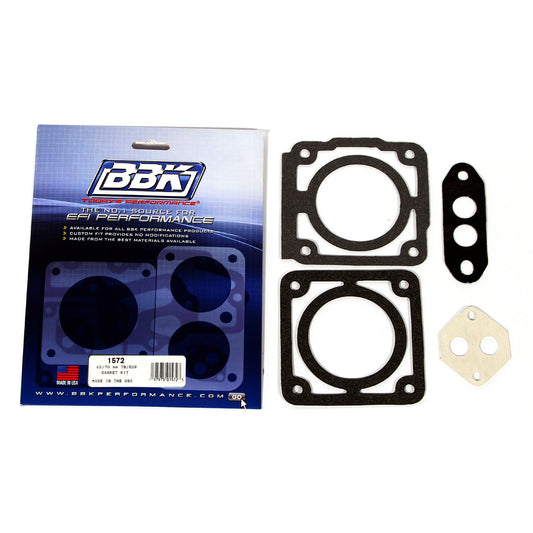BBK MUSTANG THROTTLE BODY GASKET KIT 65/70MM AND STOCK TB 1572