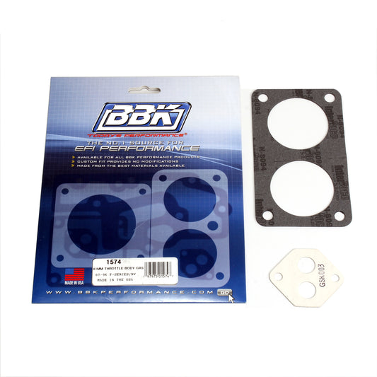BBK THROTTLE BODY GASKET KIT- FORD F-SERIES 61MM FOR #3502-3503 1574
