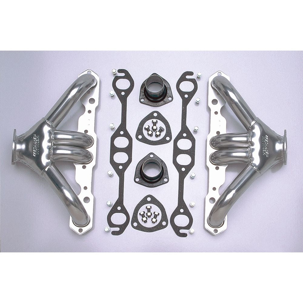 Hedman Hedders HTC COATED HEADERS; 1-5/8 IN. TUBE DIA.; 2-1/2 IN. COLL.; SHORTY DESIGN 68506