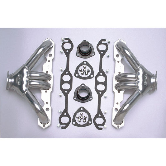 Hedman Hedders HTC COATED HEADERS; 1-5/8 IN. TUBE DIA.; 2-1/2 IN. COLL.; SHORTY DESIGN 68506