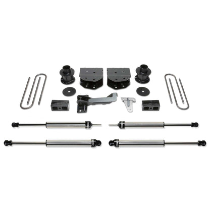 Fabtech 4" BUDGET SYS W/DLSS SHKS 2008-16 FORD F250/350/450 4WD 8 LUG K2160DL