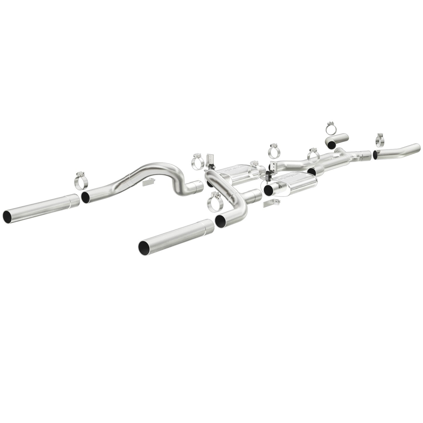 MagnaFlow 1964-1966 Ford Mustang Street Series Crossmember-Back Performance Exhaust System MAGNAFLOW-15817