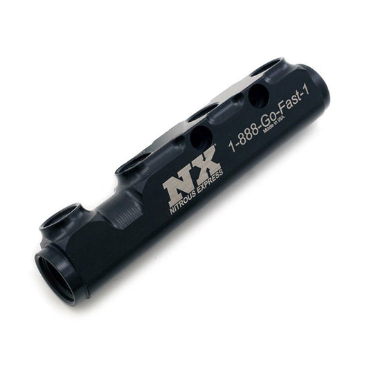 Nitrous Express FUEL LOG. 4 PORT. W/O FITTINGS NX-15841