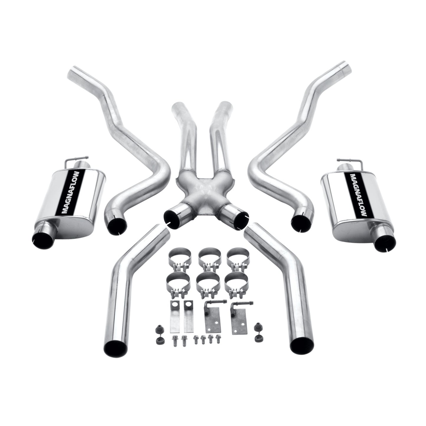 MagnaFlow Street Series Crossmember-Back Performance Exhaust System 15852 MAGNAFLOW-15852