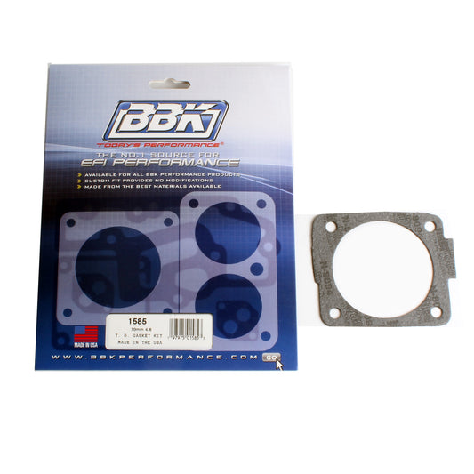 BBK THROTTLE BODY GASKET KIT - FORD 4.6L 70/75MM FOR #1700-1703 1585