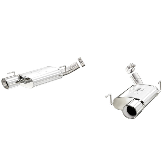 MagnaFlow 2005-2009 Ford Mustang Street Series Axle-Back Performance Exhaust System MAGNAFLOW-15882