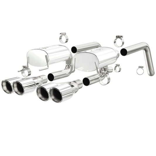 MagnaFlow 2005-2008 Chevrolet Corvette Street Series Axle-Back Performance Exhaust System MAGNAFLOW-15886