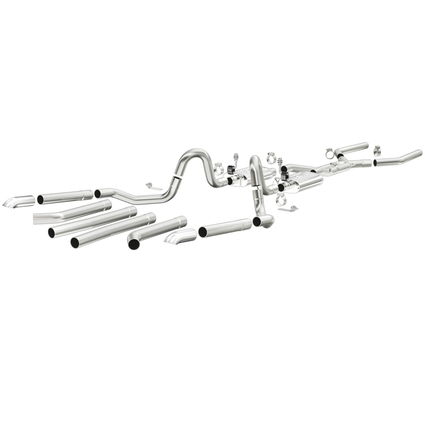 MagnaFlow Street Series Crossmember-Back Performance Exhaust System 15893 MAGNAFLOW-15893