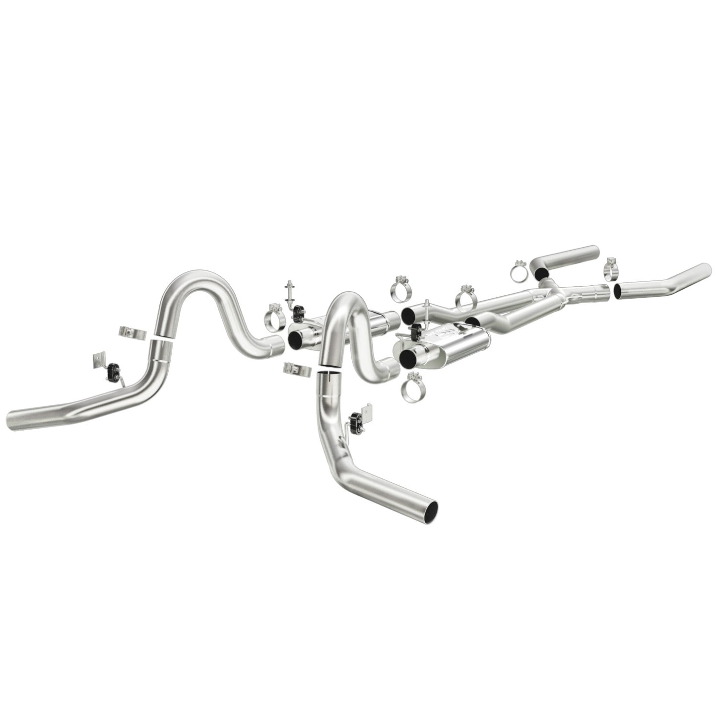 MagnaFlow Street Series Crossmember-Back Performance Exhaust System 15897 MAGNAFLOW-15897