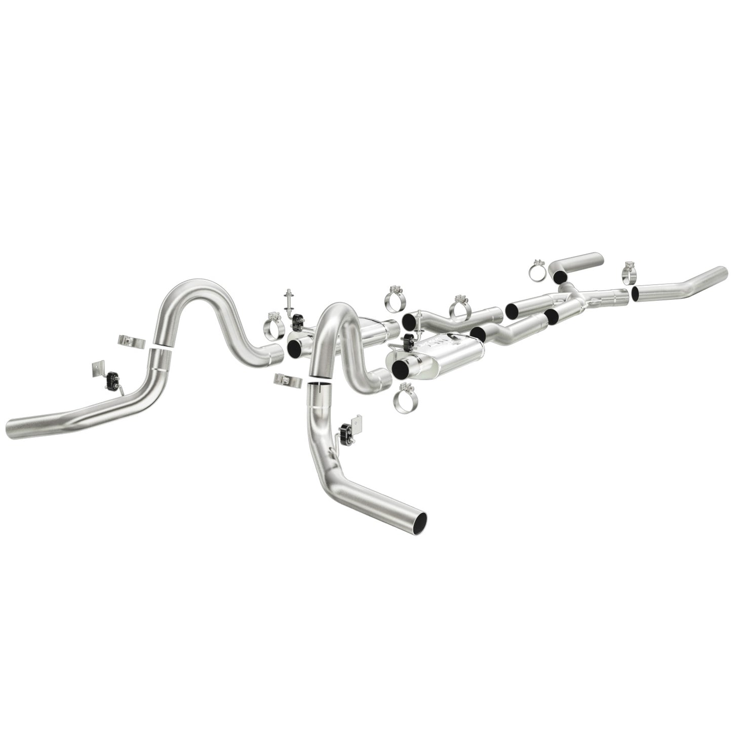 MagnaFlow Street Series Crossmember-Back Performance Exhaust System 15898 MAGNAFLOW-15898