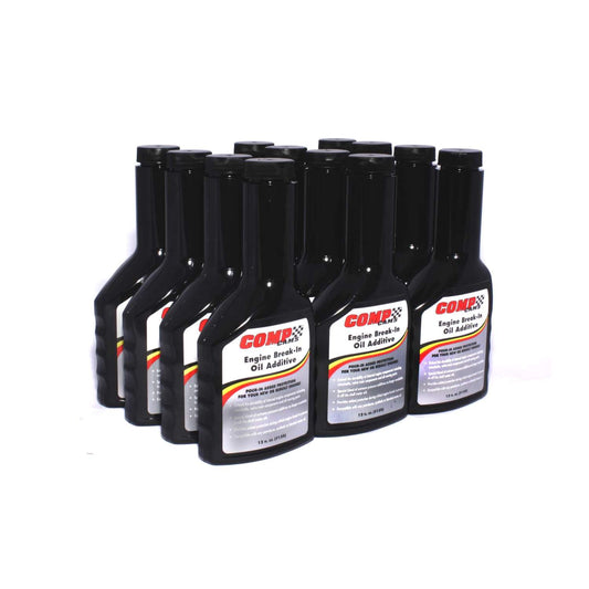 COMP Cams 12 Pack of 12 oz. Bottle Engine Break-In Oil Additive COMP-159-12