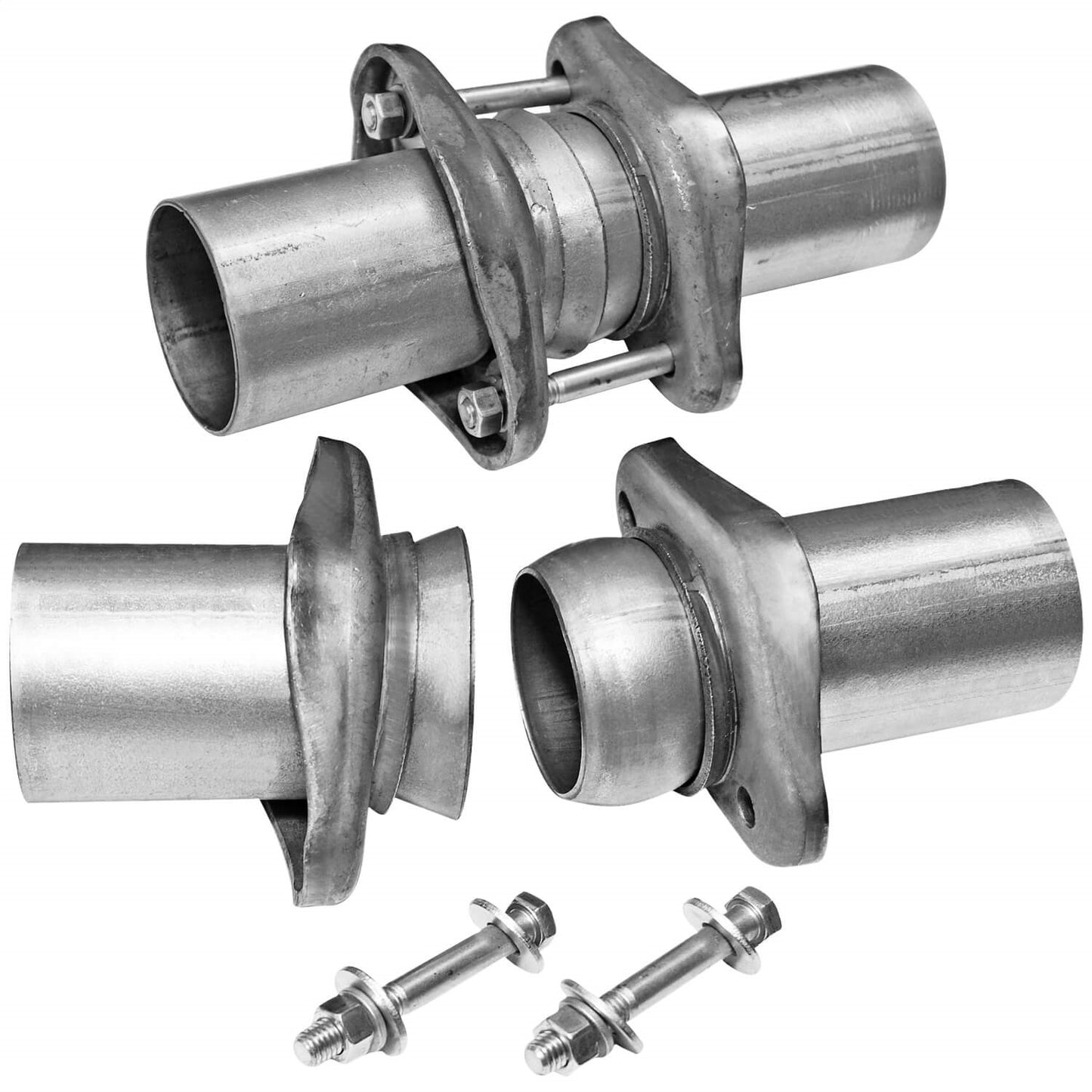 Flowmaster 15923 Header Collector Ball Flange Kit - 3.50 in. to 3.00 in. - Pair