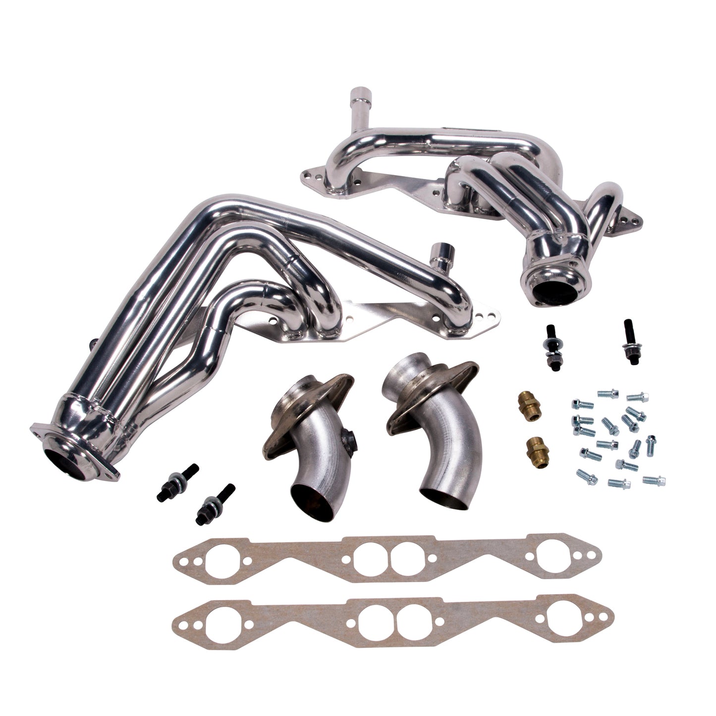 BBK 1993-1996 CHEVY IMPALA SS 1-5/8 SHORTY HEADERS (CHROME) 1595