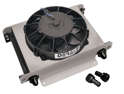Derale 25 Row Hyper-Cool Remote Transmission Cooler Kit, -8AN 15960
