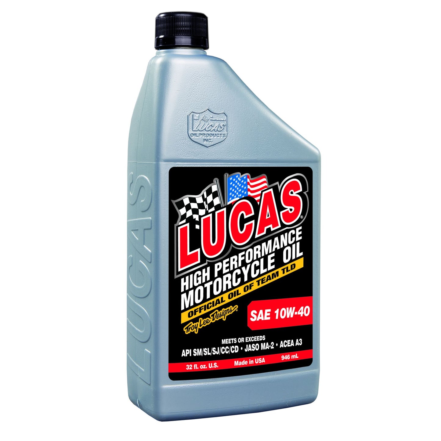 Lucas Oil Products SAE 10W-40 Motorcycle Oil 10767