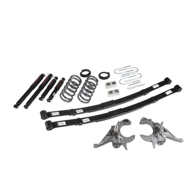 BELLTECH 633ND LOWERING KITS Front And Rear Complete Kit W/ Nitro Drop 2 Shocks 1995-1997 Chevrolet Blazer/Jimmy 6 cyl. 4 in. or 5 in. F/5 in. R W/ Nitro Drop II Shocks