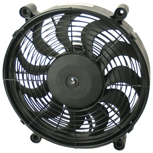 Derale 14" High Output Single RAD Pusher/Puller Fan with Premium Mount Kit 16214